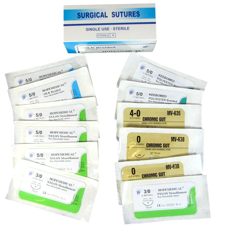 Absorbable PGA PDO surgical suture