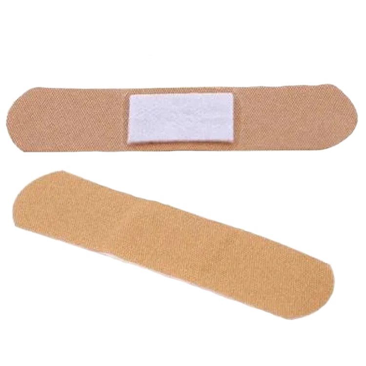 Skin color elastic fabric wound plaster bandaid
